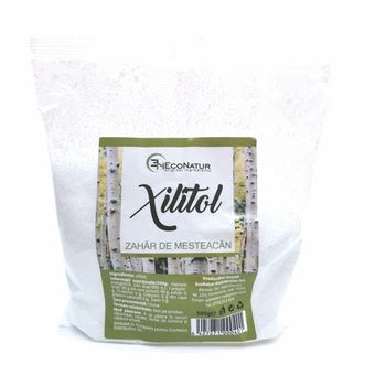 Xylitol indulcitor natural 500 g, EcoNatur ECONATUR Alimentare & Superfoods