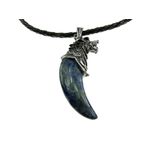 Colier barbatesc colt de dragon cu lapis lazuli fotografia produsului View 2 S