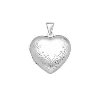 Medalion pentru poza din argint - heart
