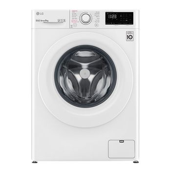 Masina de spalat rufe, lg, f4wv309s3e, 9 kg, 1400 rpm, steam, smartdiagnosis, clasa b, alb