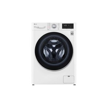 Masina spalat rufe slim lg f2wv3s7s0e, 7 kg, 1200 rpm, inverter direct drivesteam, clasa e, smart diagnosis, alb