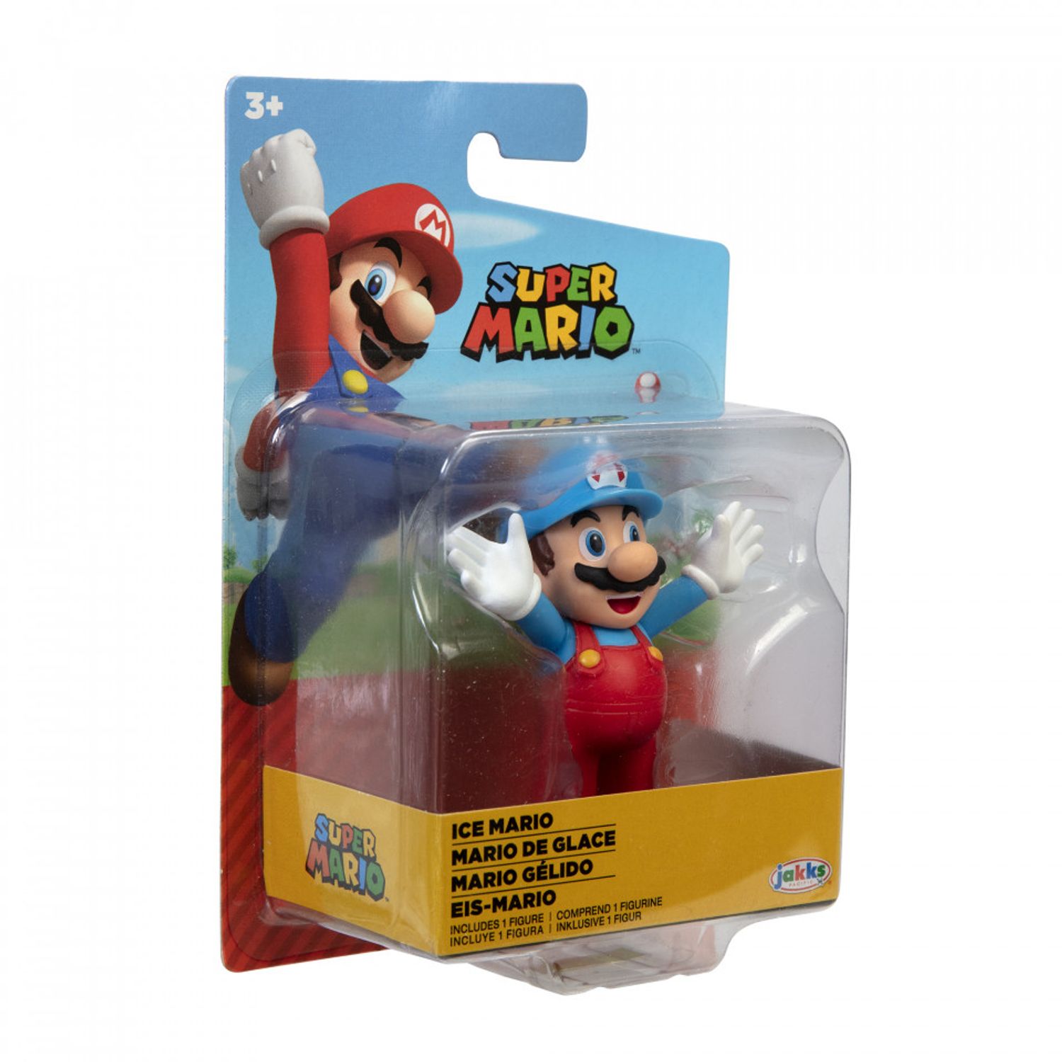 Figurina Nintendo Super Mario - Model Open Arms Mario, 6 cm fotografia produsului View 2 L