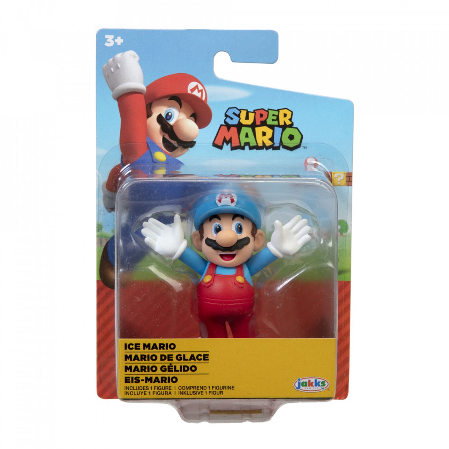 Figurina Nintendo Super Mario - Model Open Arms Mario, 6 cm fotografia produsului