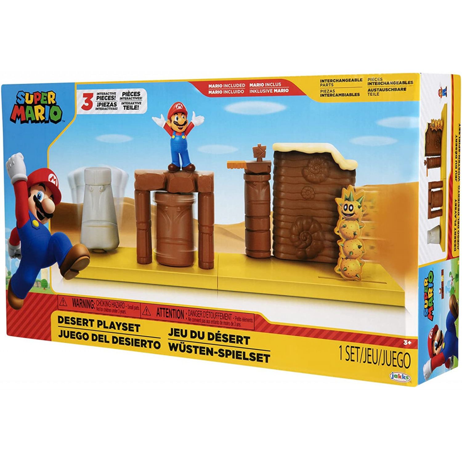 Set de joaca Desert Super Mario Nintendo, cu figurina 6 cm fotografia produsului View 3 L