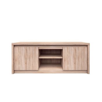 Comoda tv norton, 127x51x42cm, stejar sonoma