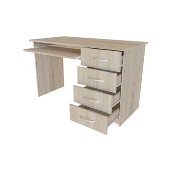 Birou lewis sonoma cu 4 sertare, 120x60x75cm