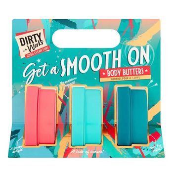 Set Get a smooth on, Dirty Works, 3 x Unt de corp 50ml Dirty Works