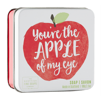 Sapun apple soap in a tin, 100 g