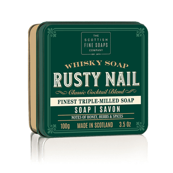 Sapun barbati rusty nail soap in a tin, 100 g