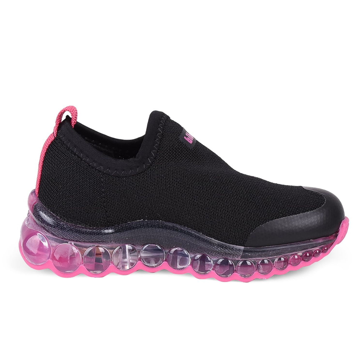 Pantofi Sport Led BIBI Roller Celebration Negri/roz, 33 fotografia produsului View 2 L
