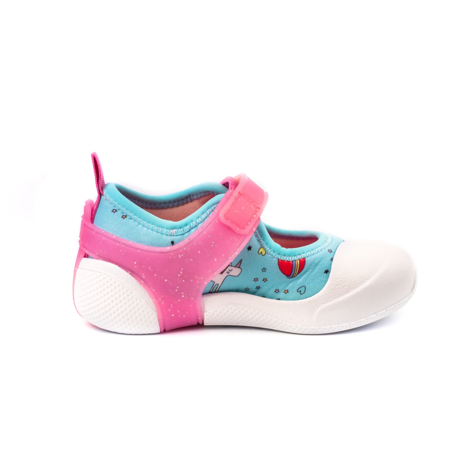 Pantofi Fete Bibi 2WAY Happy Place Pool, 34 fotografia produsului View 2 L