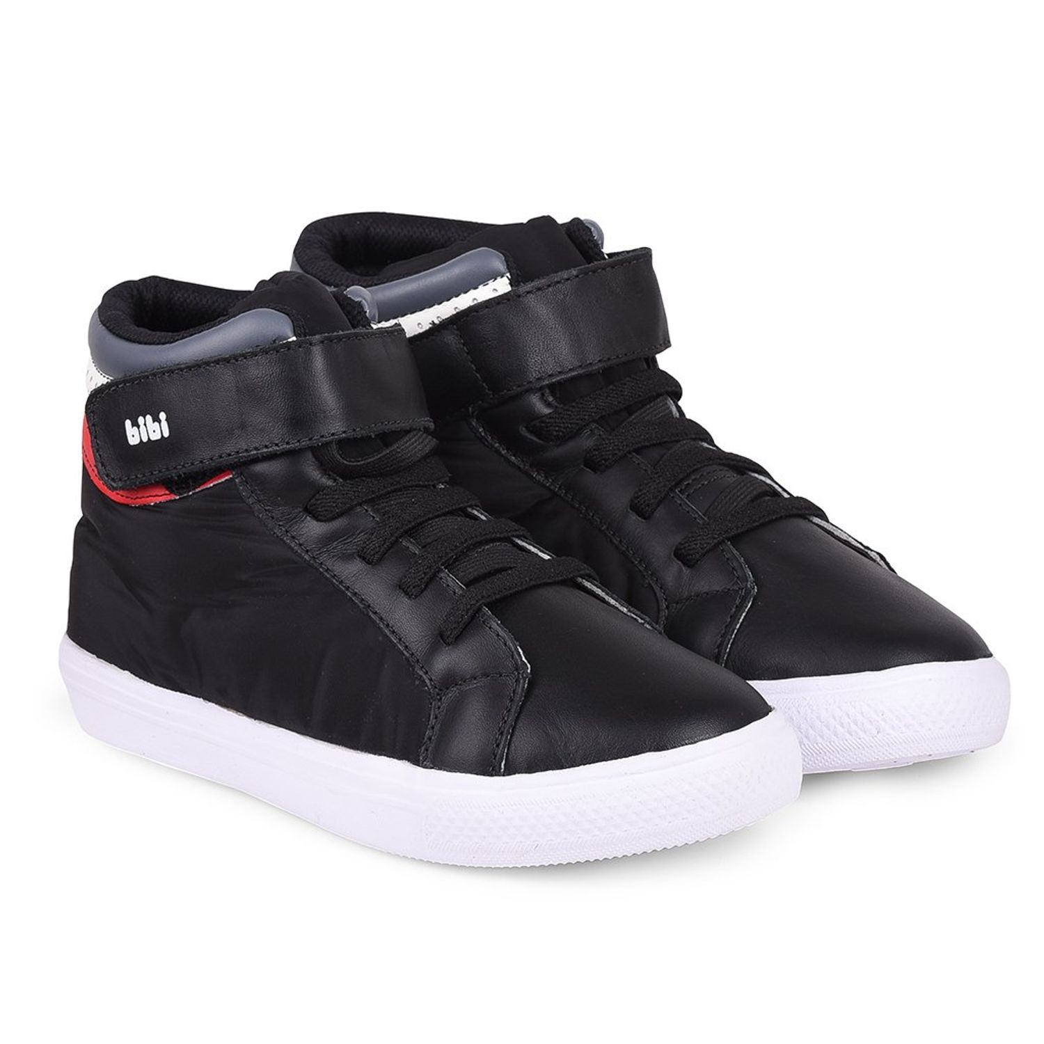 Ghete Baieti Bibi Agility Mini Negru/Alb, 37 fotografia produsului