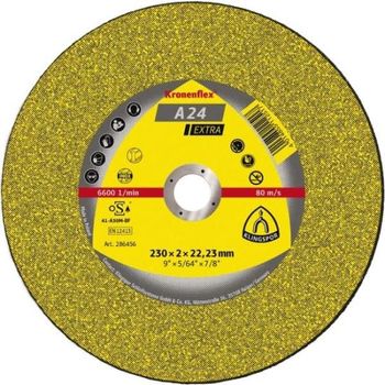Disc de taiere klingspor a 24 extra, plat, universal, pentru metal, 230mmx2 mm