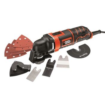 Unealtă multifuncțională oscilantă black&decker mt300ka -qs, 300 valiză