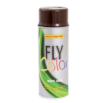 Vopsea spray decorativa fly color, ral 8017 maro ciocolata, 400 ml