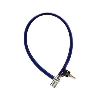 Cablu antifurt bicicleta master lock 8630f, otel, 0,55m, clasa securitate 3/15 cheie