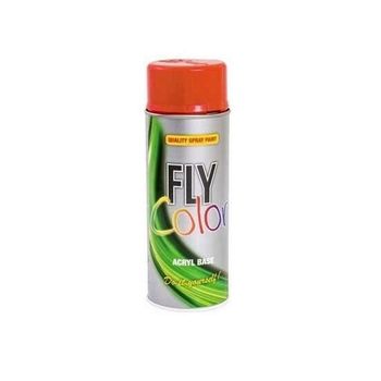 Vopsea spray decorativa fly color, ral 2004 portocaliu pur, 400 ml