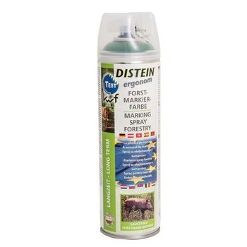 Vopsea spray pentru marcaje forestiere distein, permanent, 500 verde
