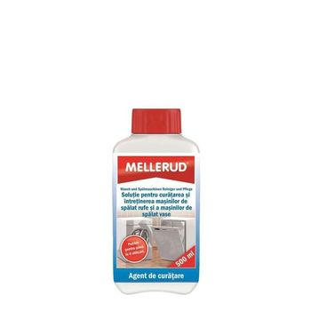 Solutie pentru curatarea si intretinerea masinilor de spalat rufe si vase mellerud, 0,5 l