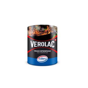 Vopsea rezistenta la temperaturi ridicate de 300°c vitex verolac, negru, 750 ml