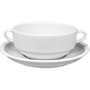 Gural delta bol cu 2 manere din portelan 380ml