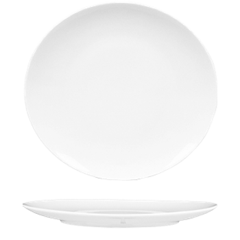 Gural elips farfurie din portelan 21cm