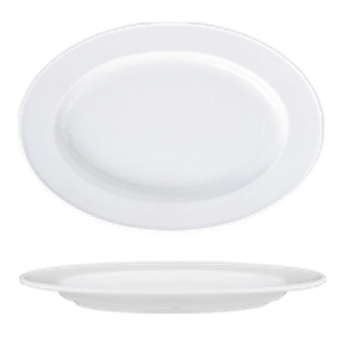 Gural delta platou oval din portelan 29x20cm