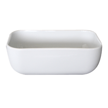 Gural santa monica platou adanc din portelan 14x10cm