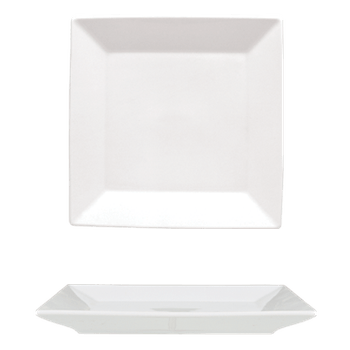 Gural merid platou patrat din portelan 24x24cm