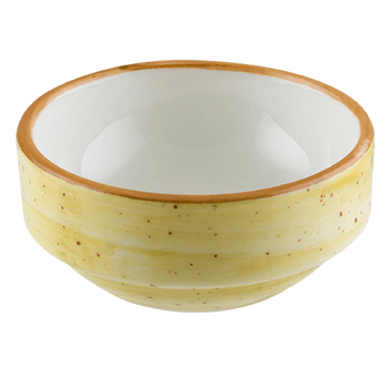 Bol portelan stocabil bonna amber 12cm 350ml