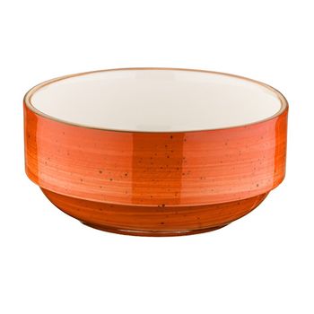 Bol joker din portelan bonna terracota 12cm 350ml