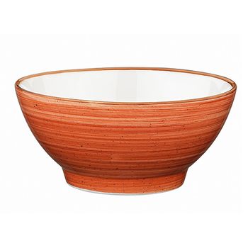 Bol din portelan bonna terracota 14cm 450ml