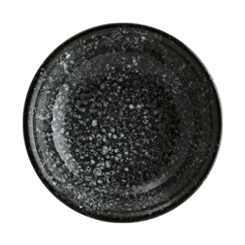Farfurie portelan bonna cosmos black 9cm 50ml