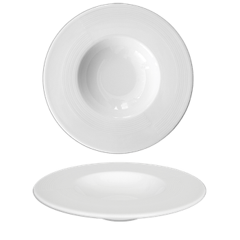 Gural madrid farfurie gourmet adanca din portelan 22cm