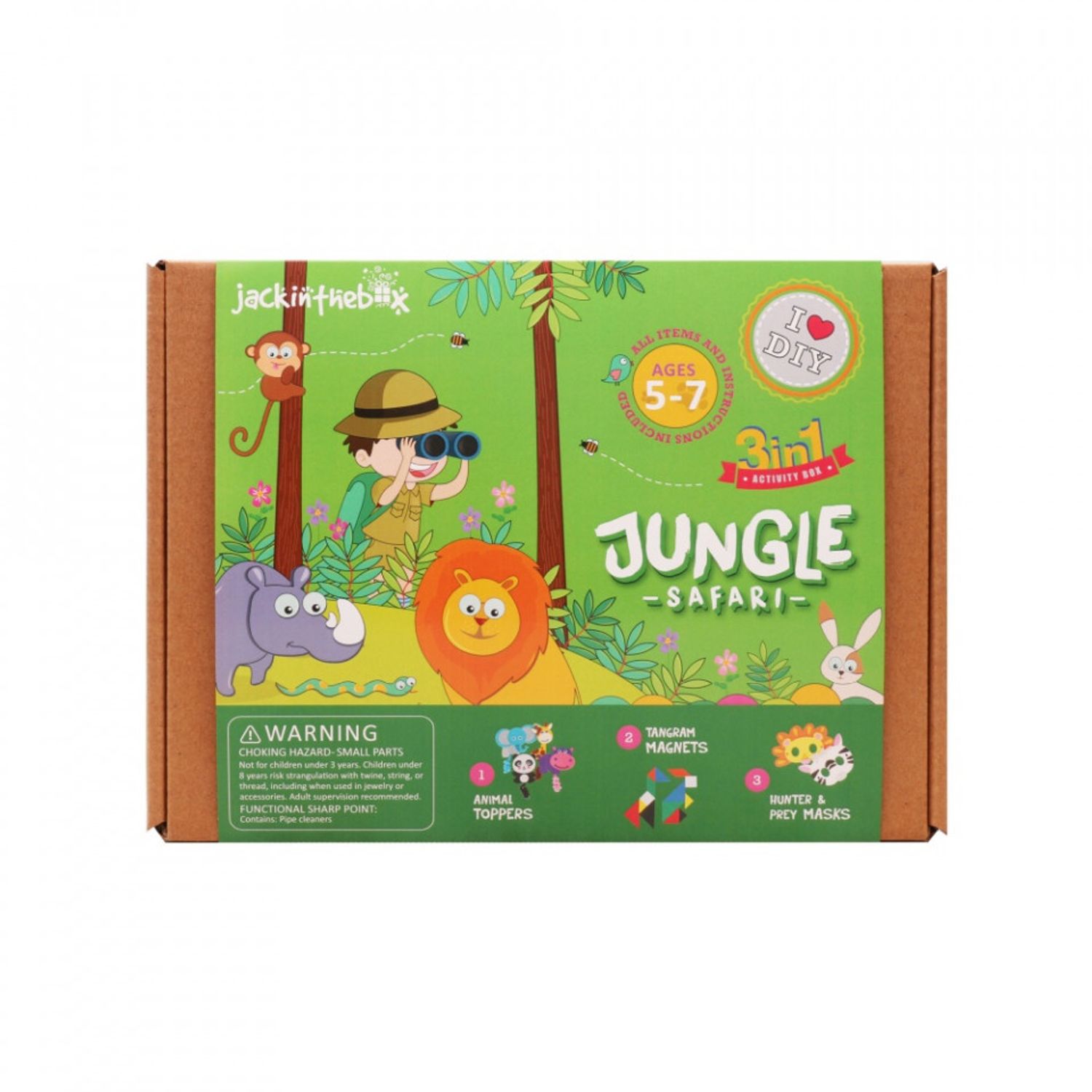 Kit Creatie 3-In-1 Safari In Jungla fotografia produsului