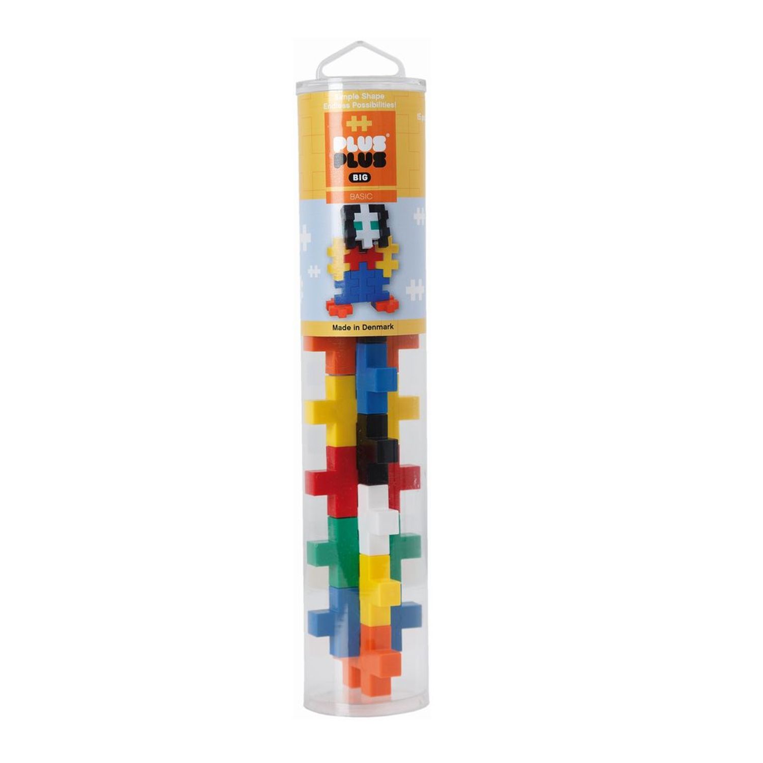 Set de constructie Big Plus Plus Basic, 15 Piese/Tub fotografia produsului