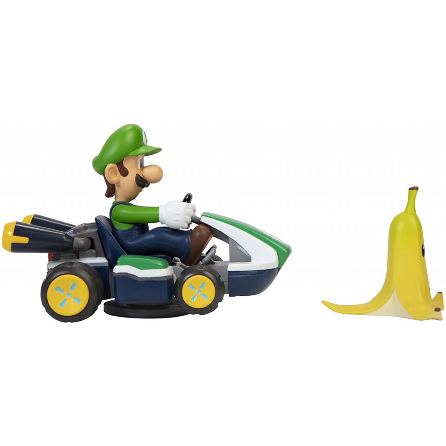 Masinuta Mario Kart Spin Out, model Luigi fotografia produsului View 4 L