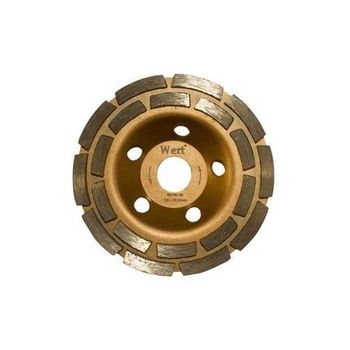 Disc dublu diamantat, taiere beton wert w2740-125, o125x22.23 mm