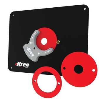 Placa de precizie pentru masina de frezat kreg kregprs4034, 298 x 235 mm