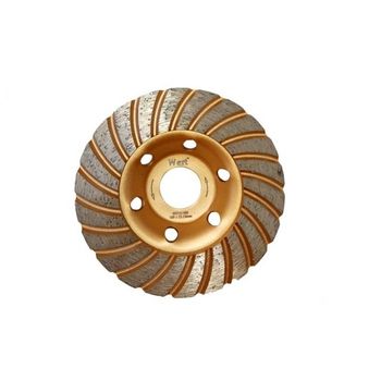 Disc diamantat turbo, taiere beton, zidarie wert w2741-115, o115x22.23 mm