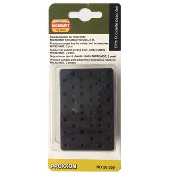 Set suporti pentru accesorii micromot proxxon prxn28359, 2 bucati