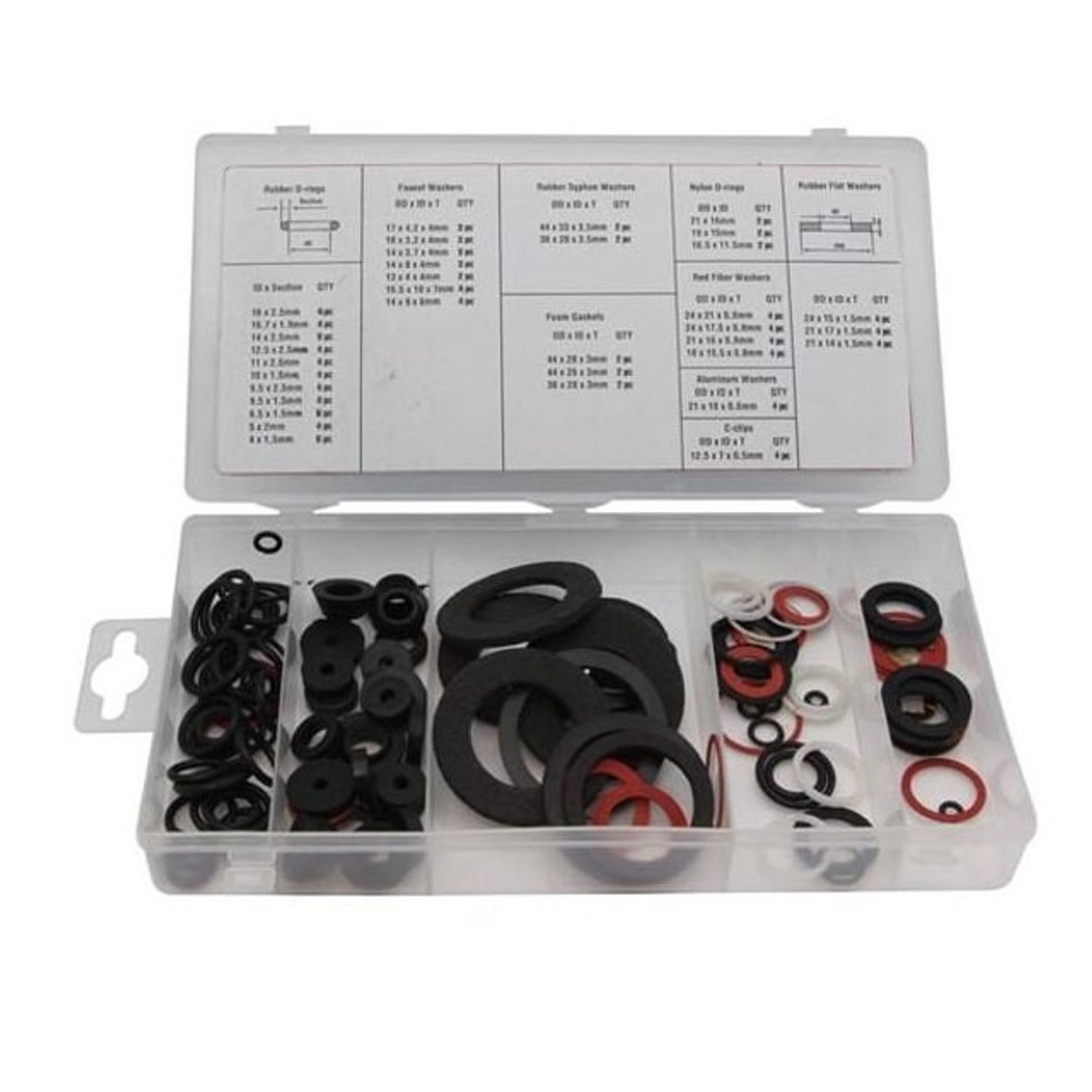 Set complet de garnituri Toolland TLNHAS01, 125 piese fotografia produsului