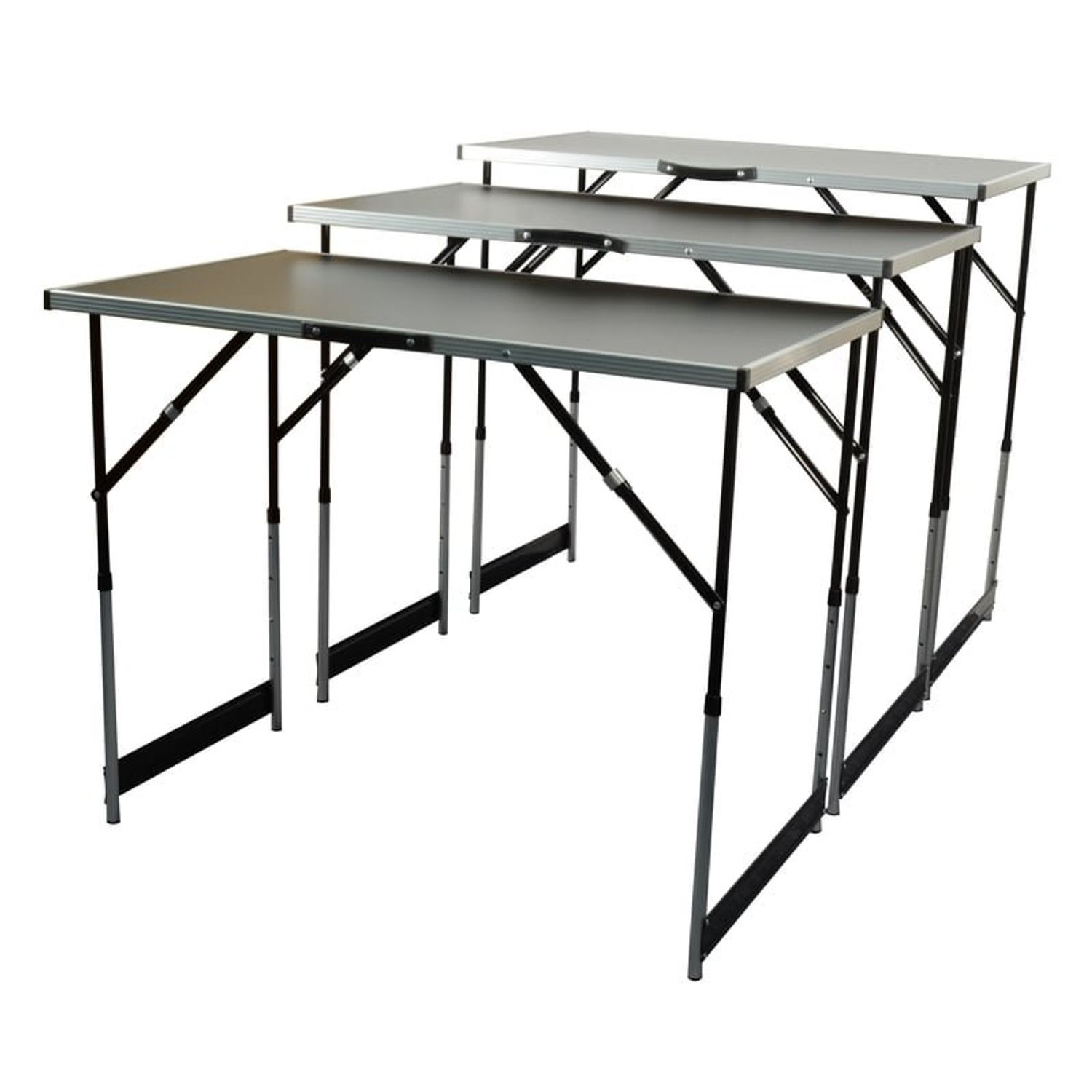 Set mese de lucru extensibile Mannesmann M70113, 1000x600x940 mm fotografia produsului View 2 L