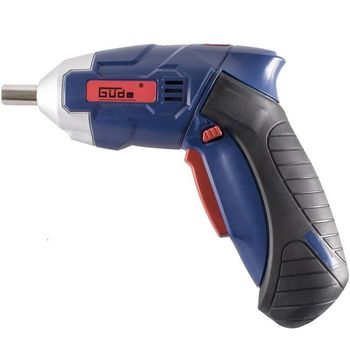 Surubelnita electrica pivotanta cu acumulator plus biti ags 3.6-130-03 guede gude58144, 3.6 v, 1.3 ah
