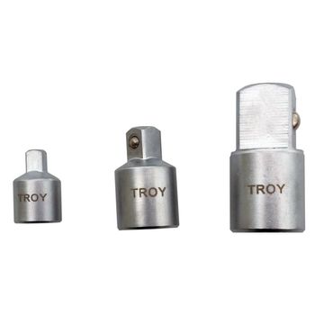Adaptoare pentru chei tubulare troy t26136, 3 piese