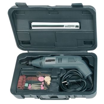 Set mini-polizor si accesorii mannesmann m92575, 130 w, 50 piese