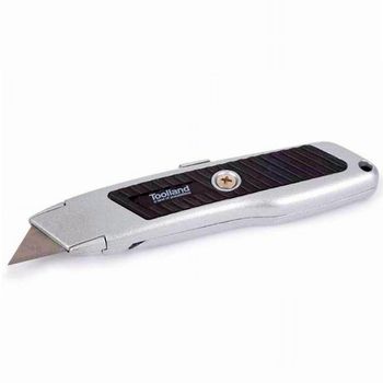 Cutter utilitar cu lama autoretractabila tip trapez toolland tlnmes08