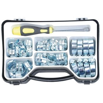 Trusa coliere metalice si surubelnita, mannesmann m60046, 50 piese