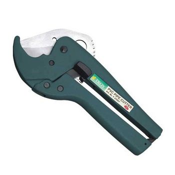 Cleste pentru taiat tevi pvc troy t27047, o42 mm