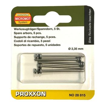 Set ax de prindere micromot proxxon prxn28815, o2.35 mm, 5 bucati